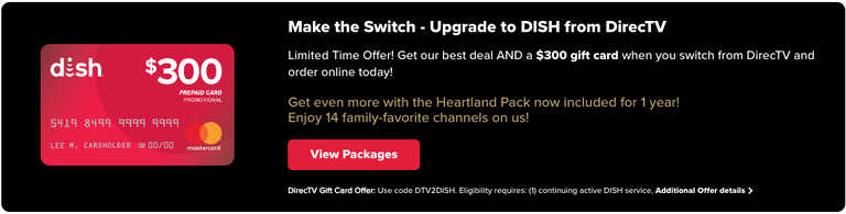 Save $300 on Dish