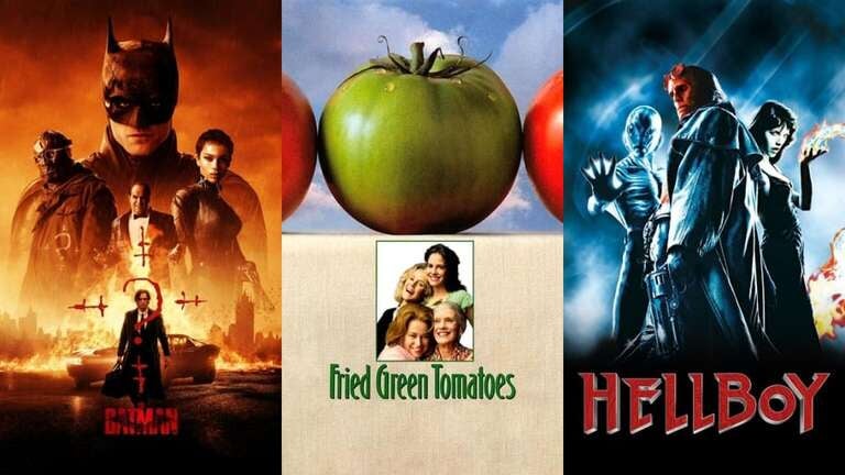The Batman, Fried Green Tomatoes and Hellboy are a bit more difficult to categorize, but are Halloweeny nonetheless.