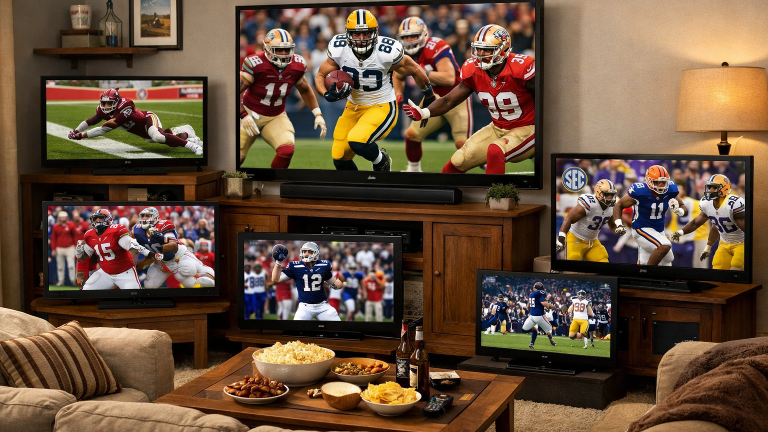 How to watch the most football games with DIRECTV this season.
