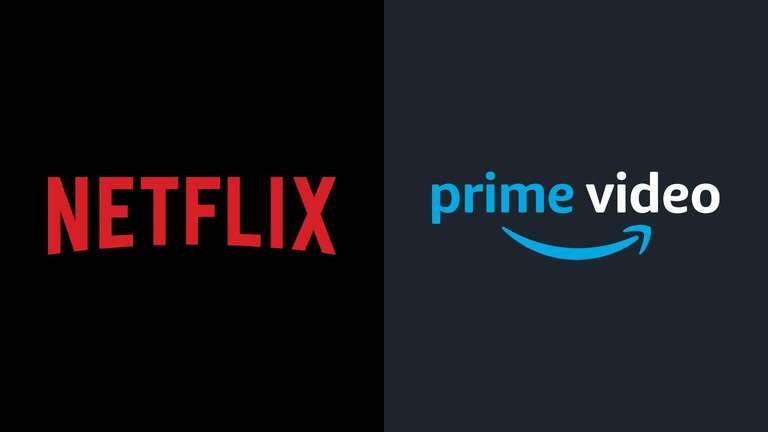 Netflix and Prime Video logos; two streamers that could become big aggregators in the future