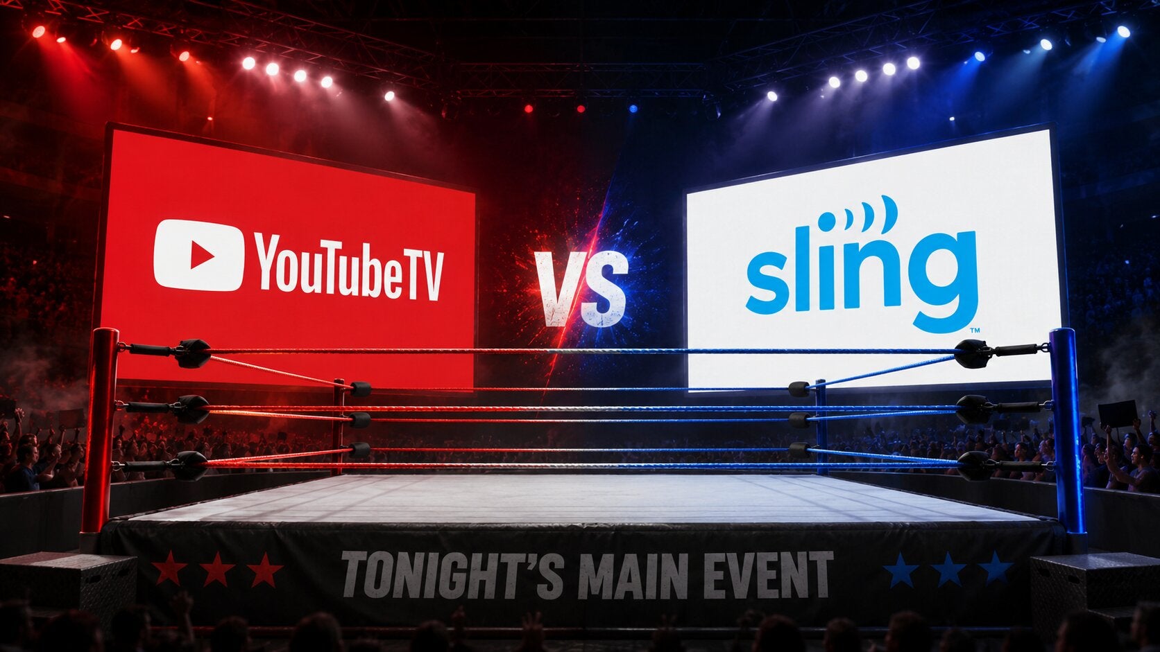 A comparison/contrast of YouTube TV and Sling TV