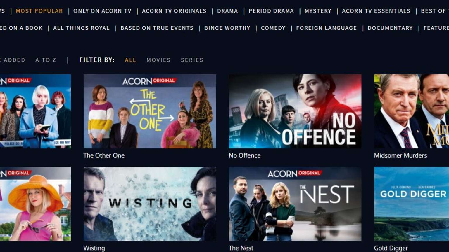 Acorn TV Review Streaming Service Plans, Pricing, TV Shows, Movies